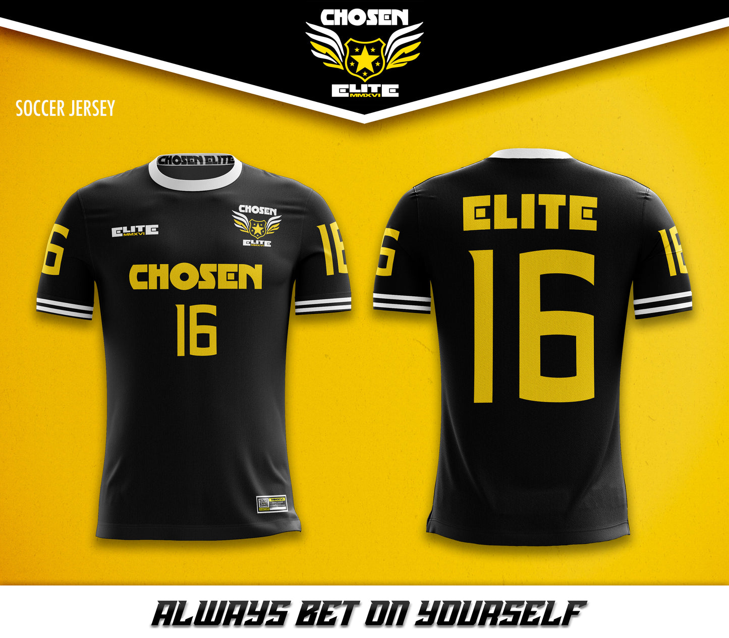 Kid’s Chosen Elite Dri -Fit Standard Issue Reversible Soccer Jersey