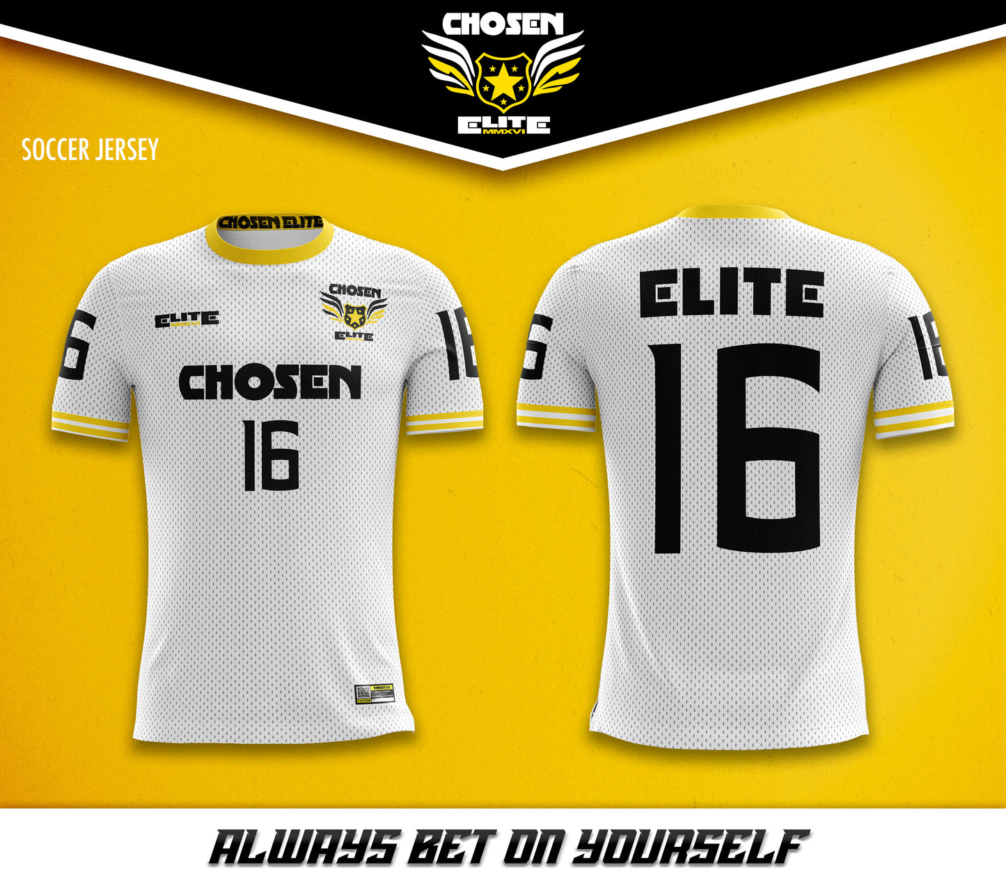 Kid’s Chosen Elite Dri -Fit Standard Issue Reversible Soccer Jersey